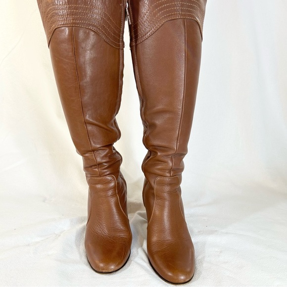 Brown Leather boots - Picture 3 of 4